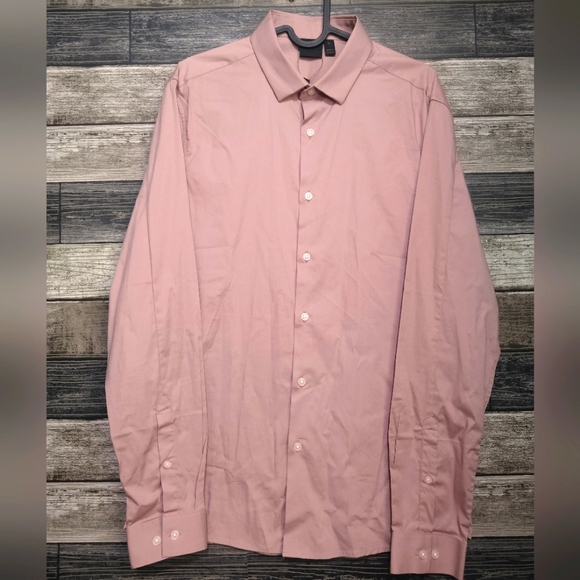 ASOS fitted long sleeve shirt size M - Picture 1 of 6